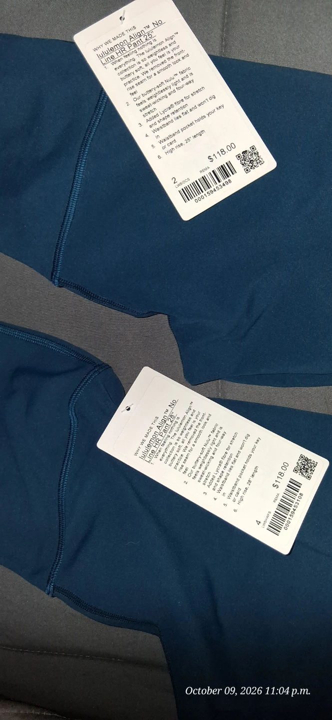 10 pairs of Lululemon Align High-Rise Pants - photo 4