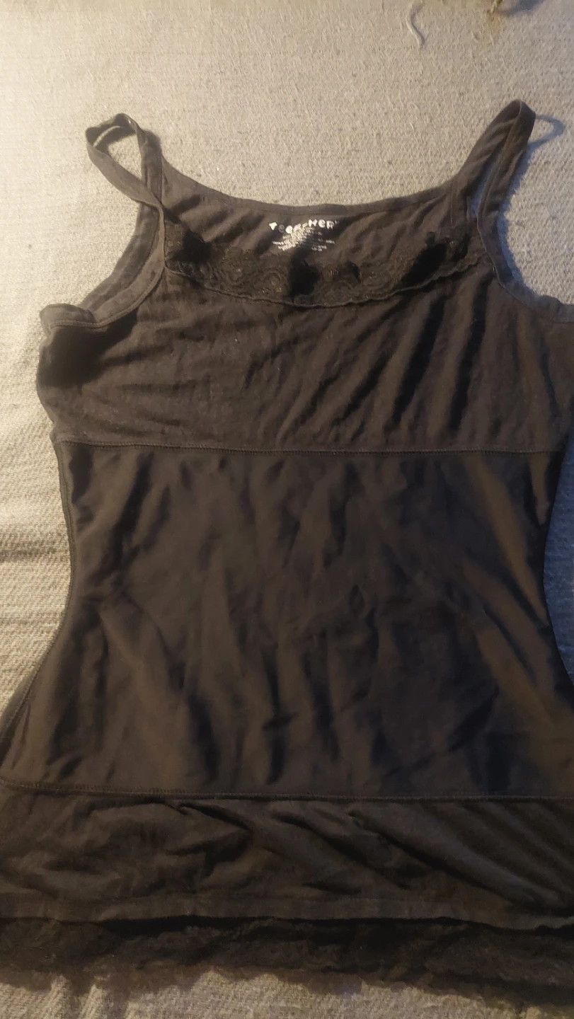 Teez-Her Black Lace Camisole