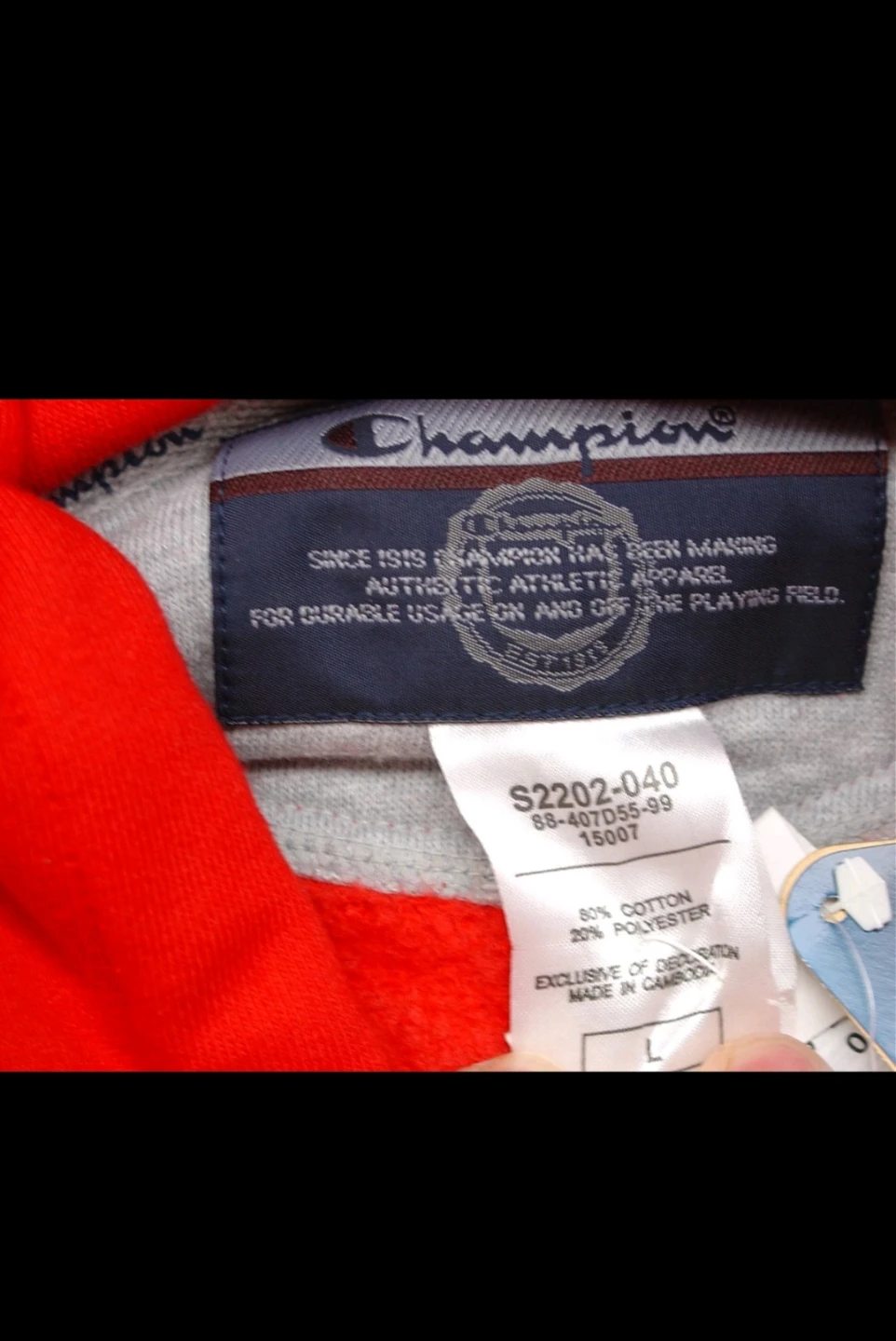 (BRAND NEW/THICK super fleece)Champion Super Cone Hoodie - photo 5