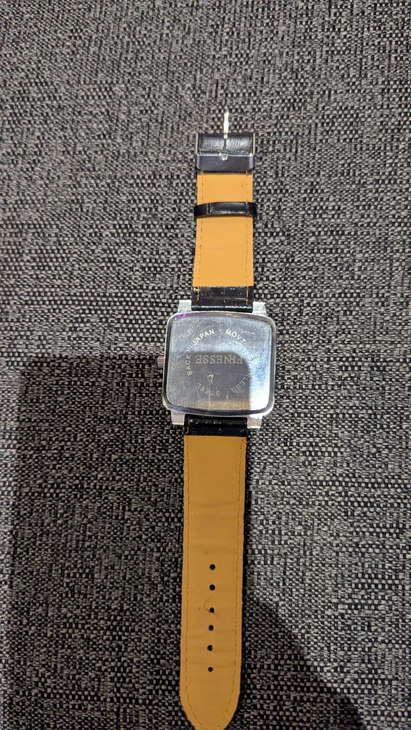 Finesse Square Fashion Watch with Rhinestones - photo 2