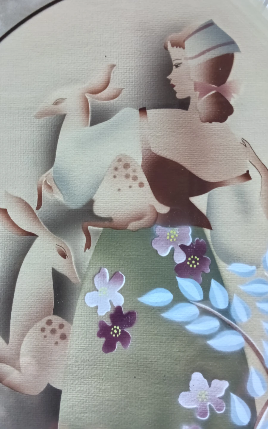 Art Deco Airbrush Painting by Benjamin Jorj Harris - photo 5