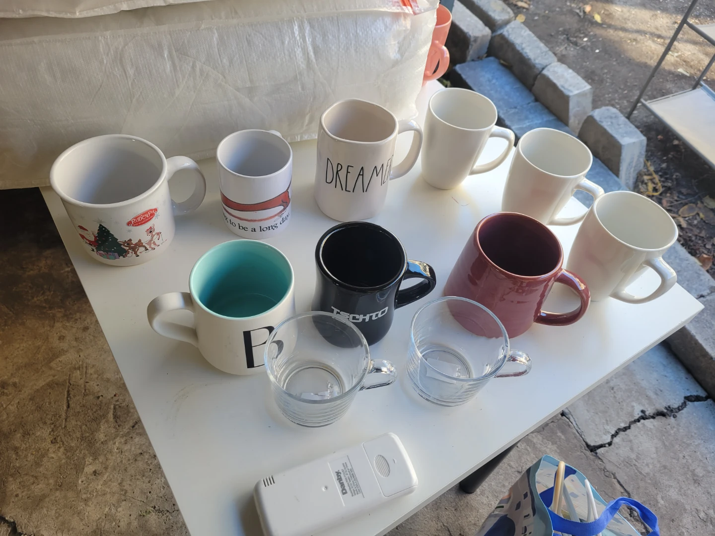 $1 each Assorted Coffee Mugs and Glass Cups