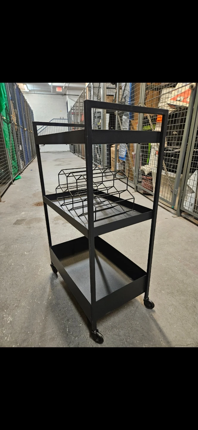 Bar cart and wine rack - photo 2