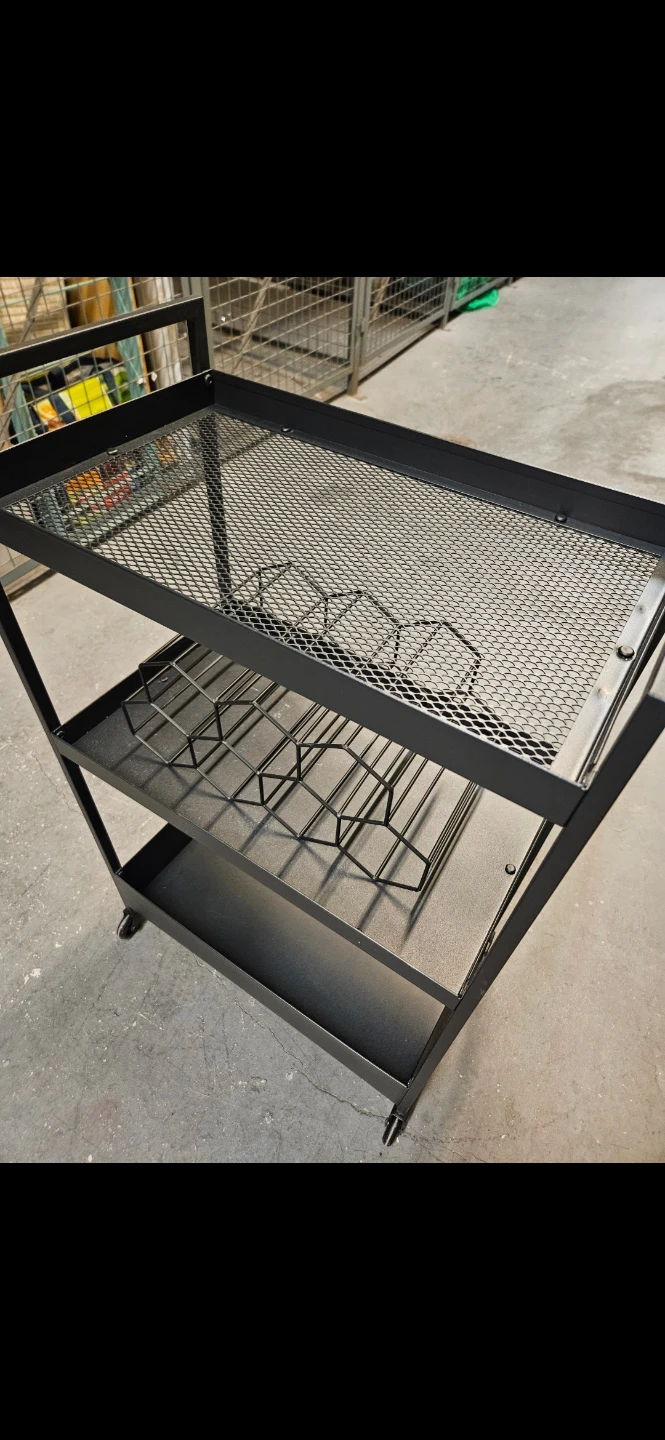 Bar cart and wine rack - photo 3