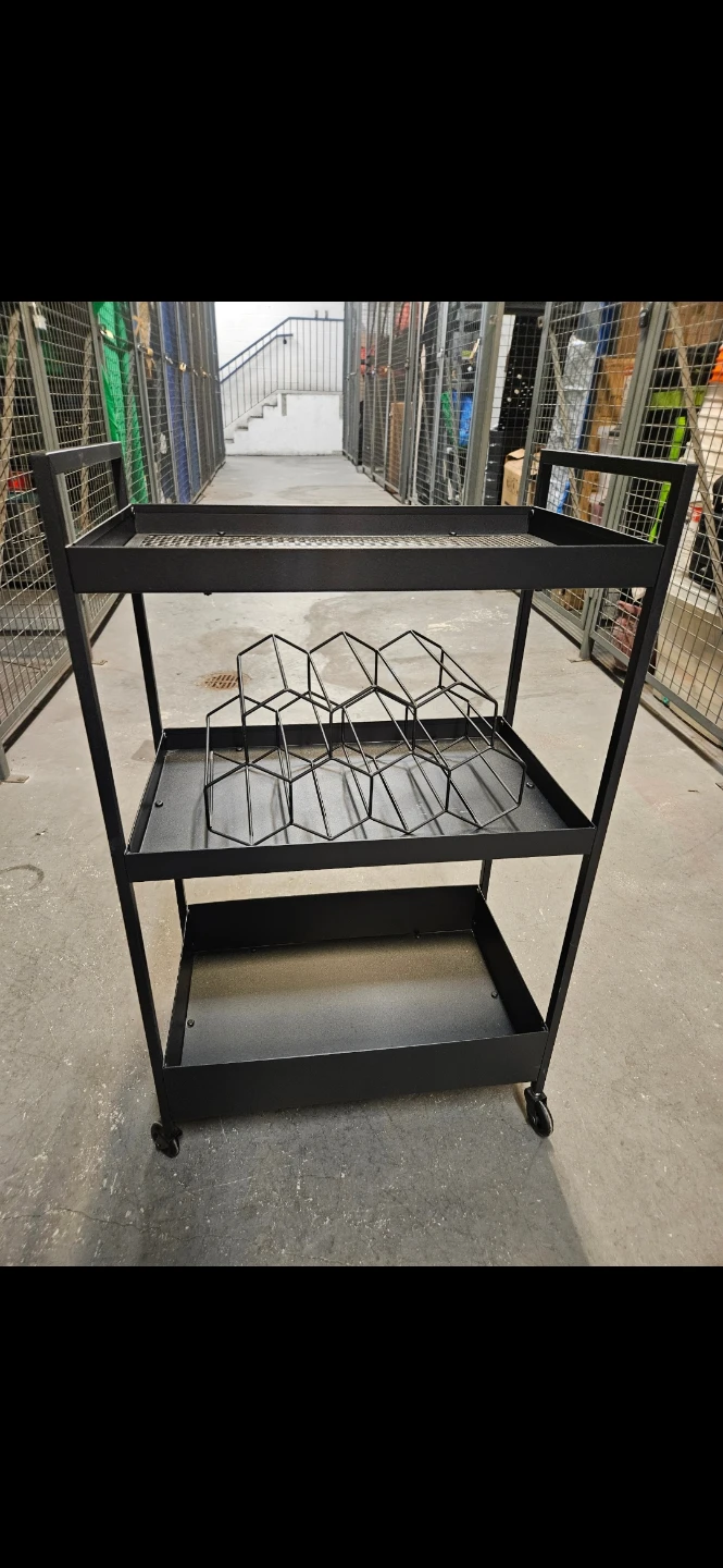 Bar cart and wine rack - photo 4