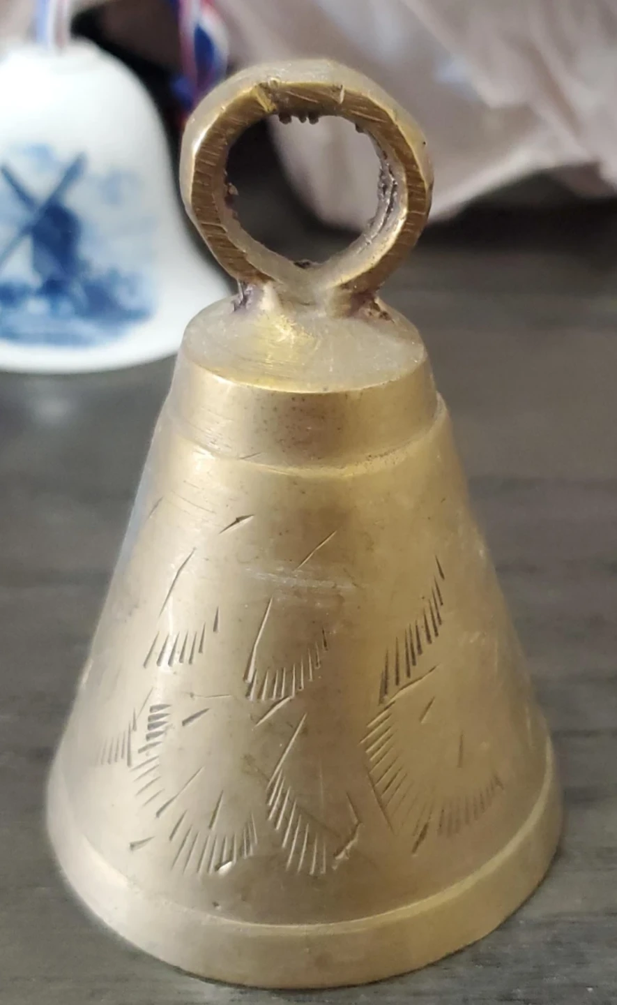 Vintage Brass Hand Bell