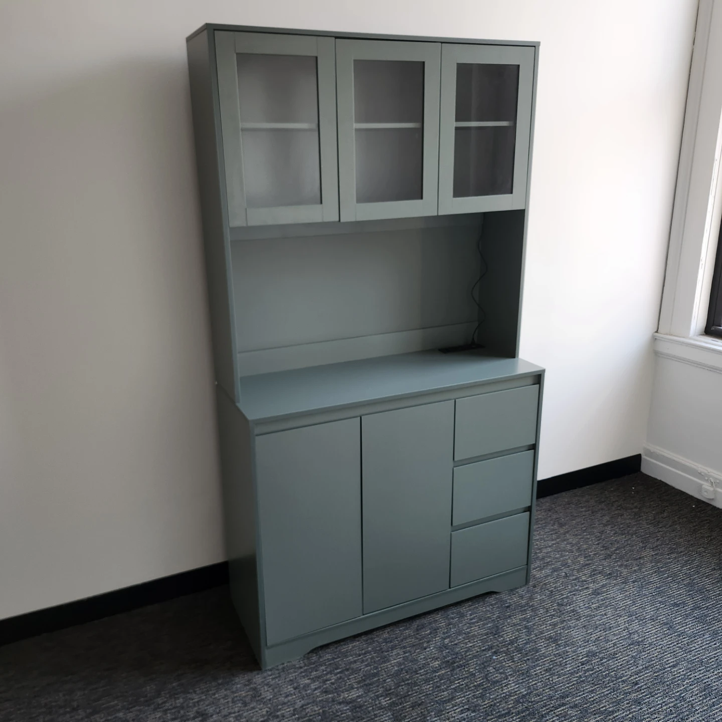 IKEA Enhet Kitchenette with Glass Doors - photo 5