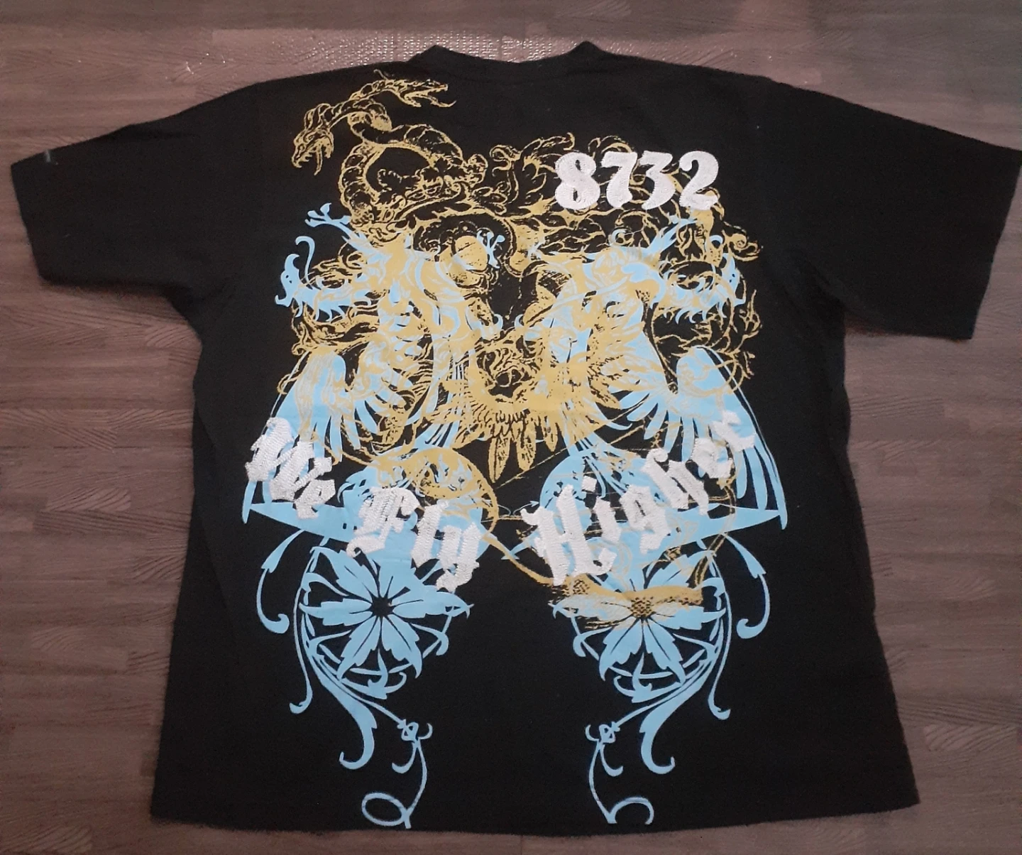 Eight 732 Royal Fleet Graphic T-Shirt 2XL VINTAGE Y2K