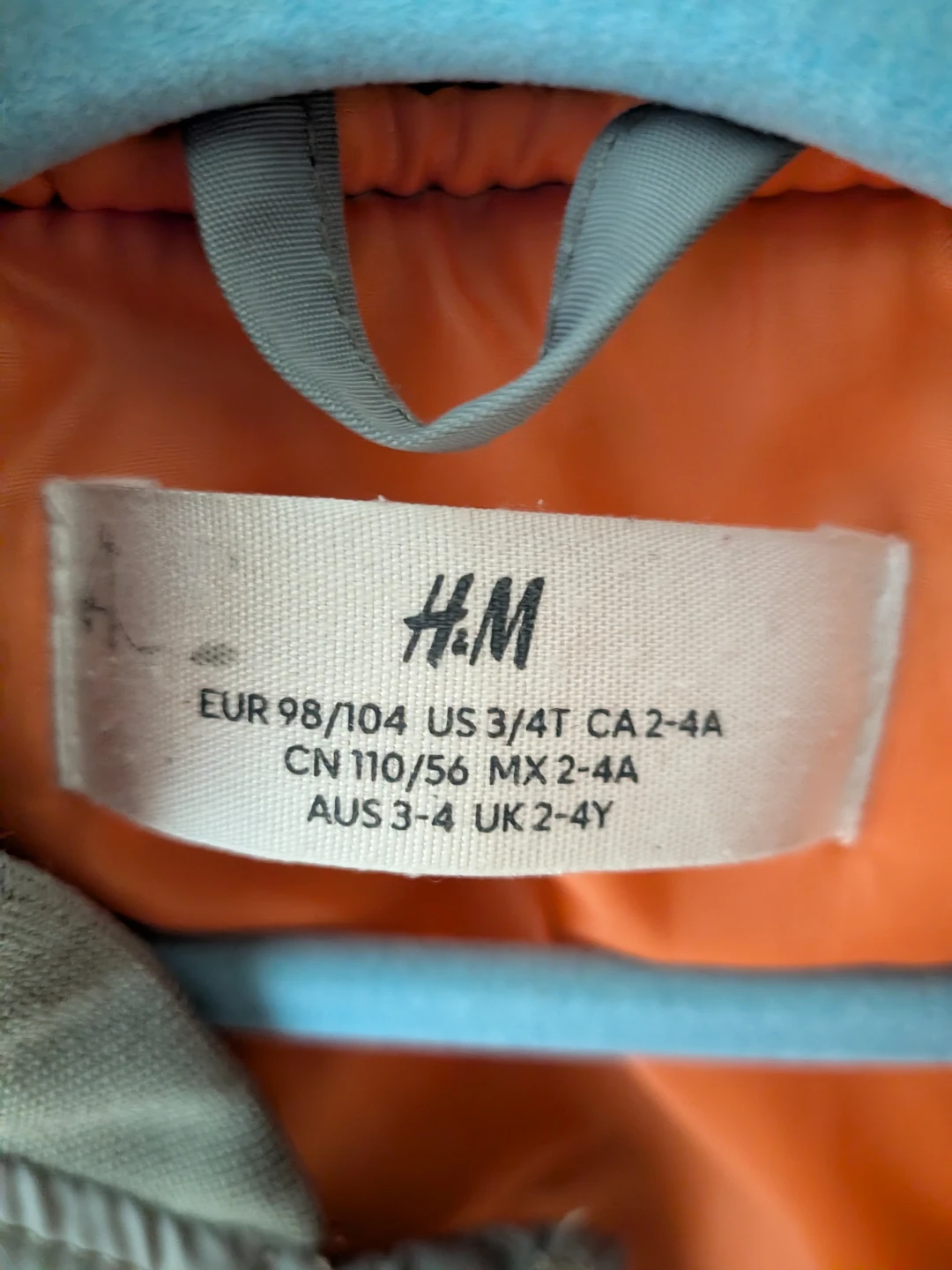 Stylish H&M Bomber Jacket – Size 3/4T - photo 3