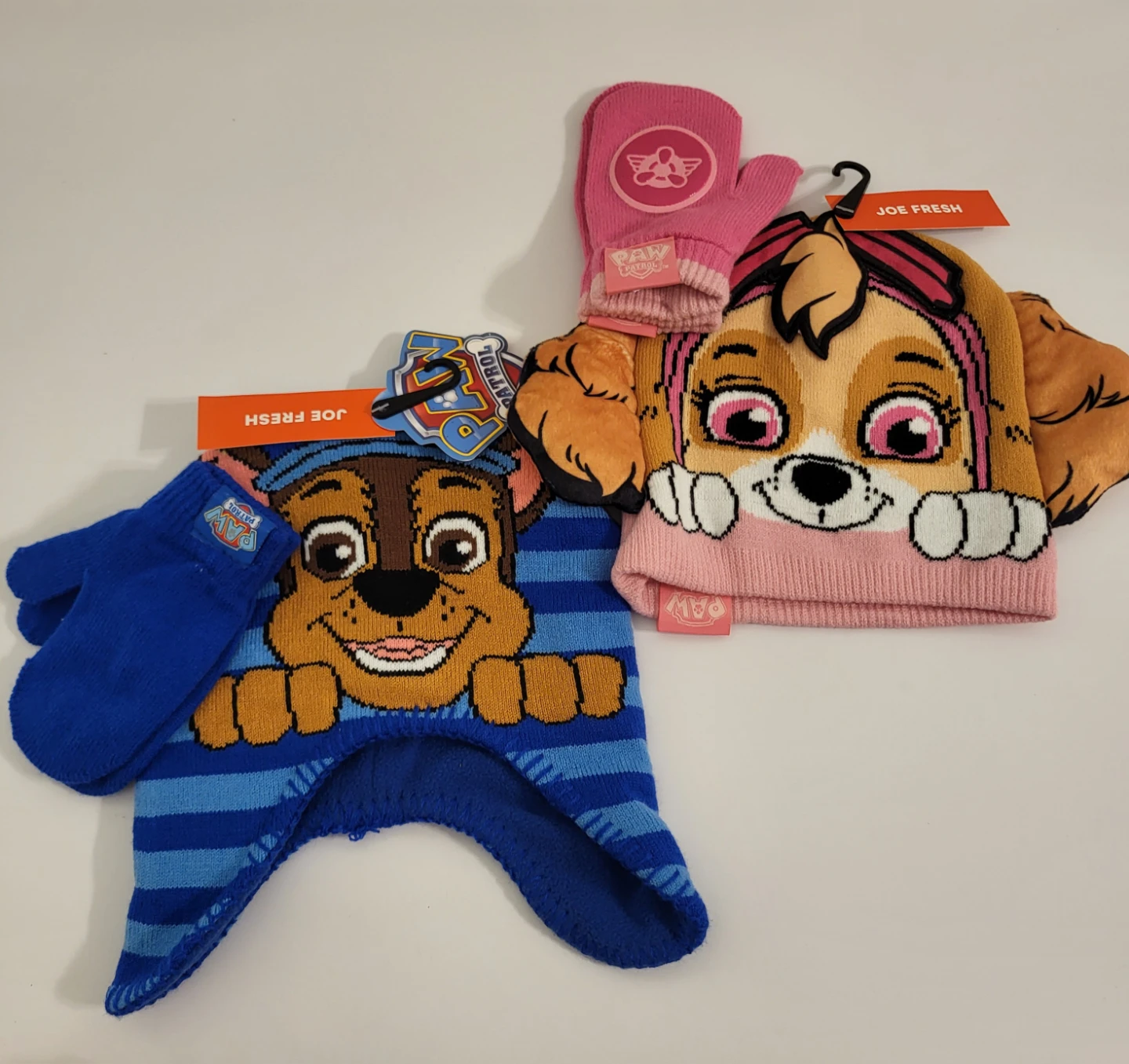 Joe Fresh Paw Patrol Hat and Mitten Sets