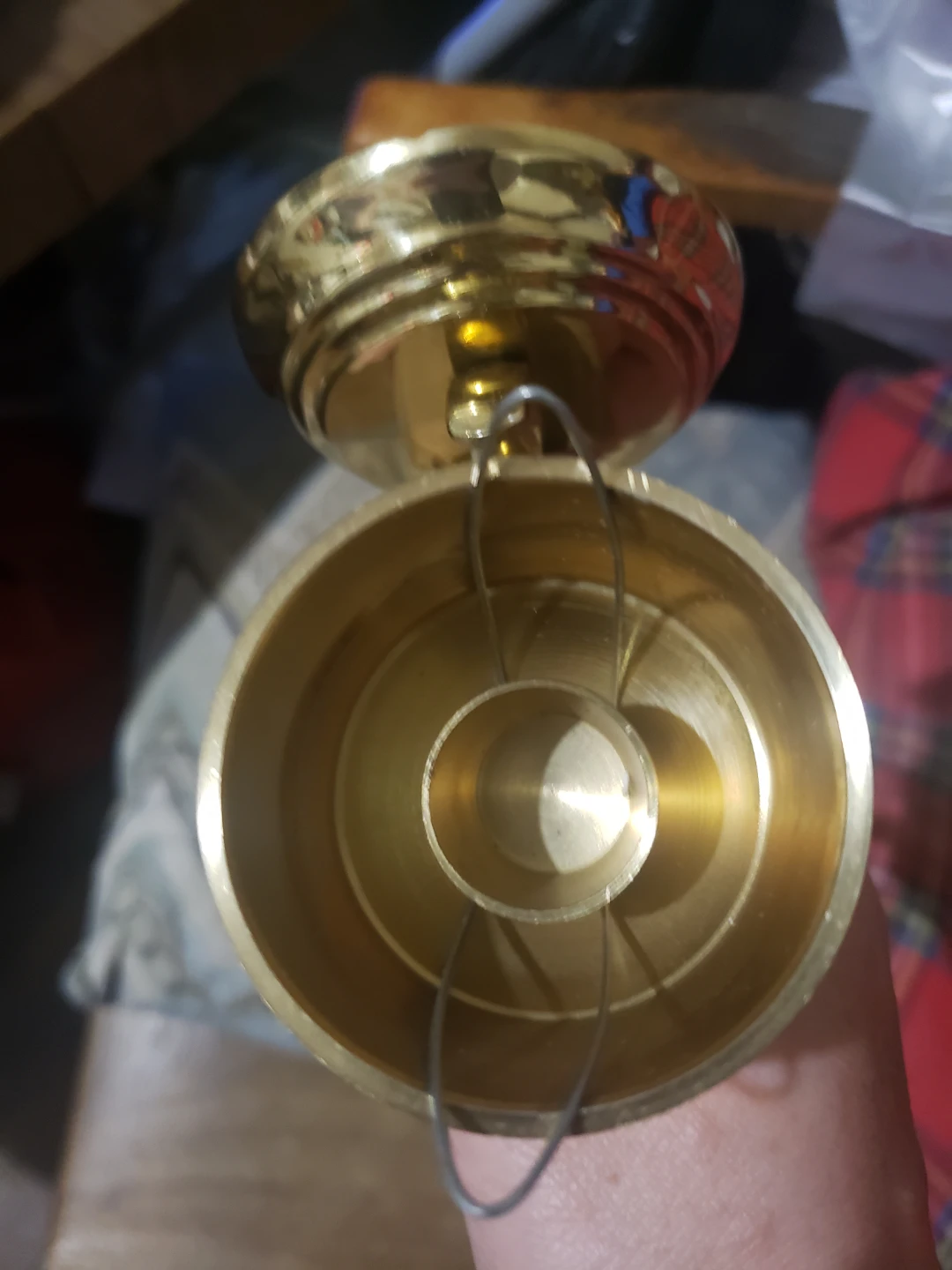 Vintage Brass Wall Sconce Candle Holder. Set of 2 - photo 5