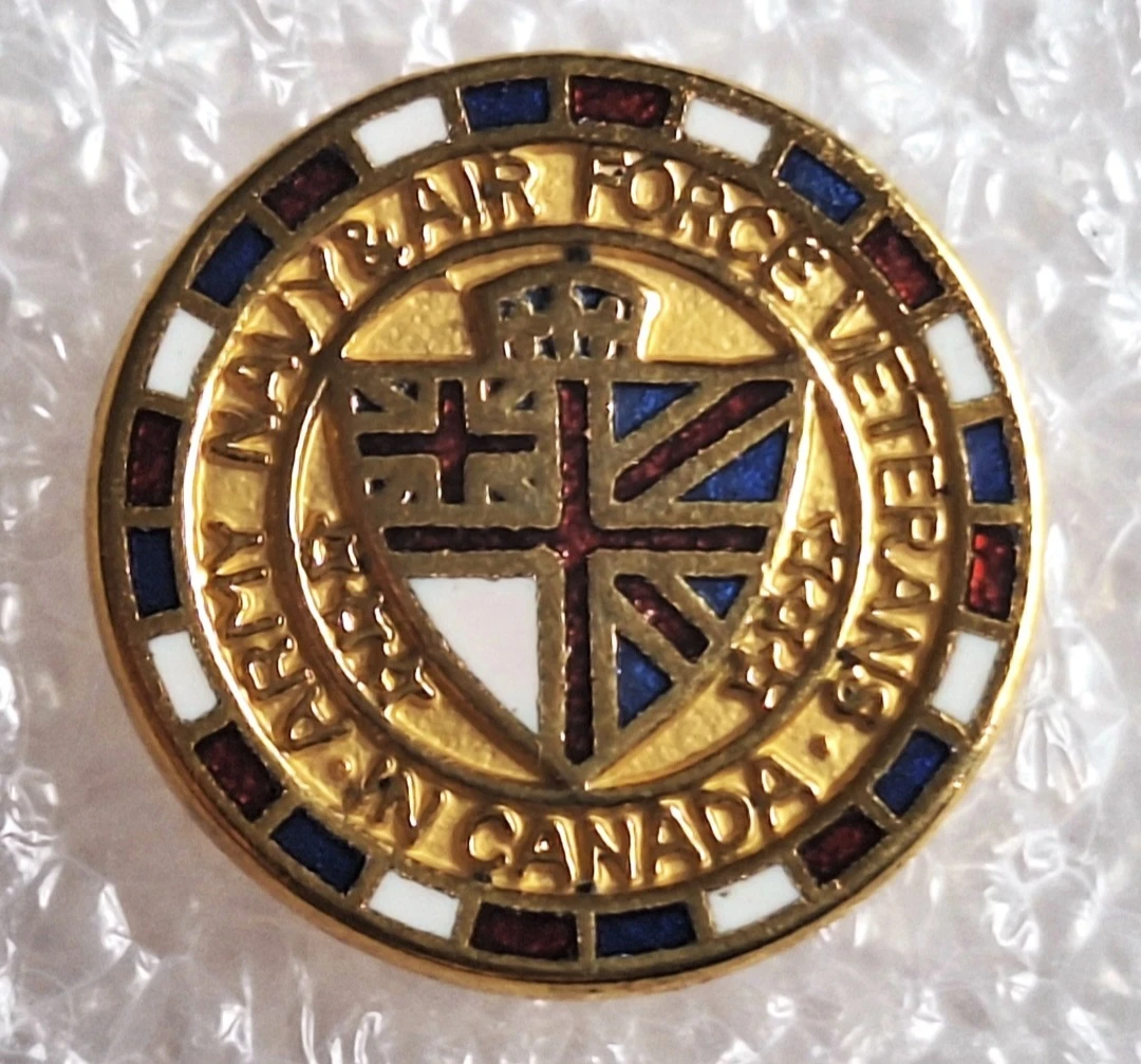 Army Navy & Air Force Veterans in Canada lapel pin