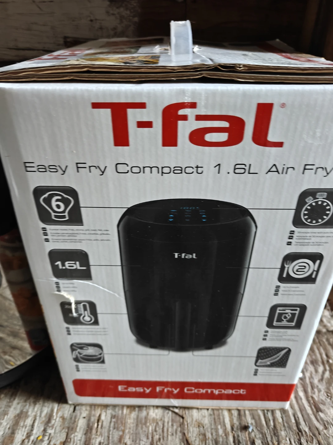T-fal Easy Fry Compact 1.6L Air Fryer