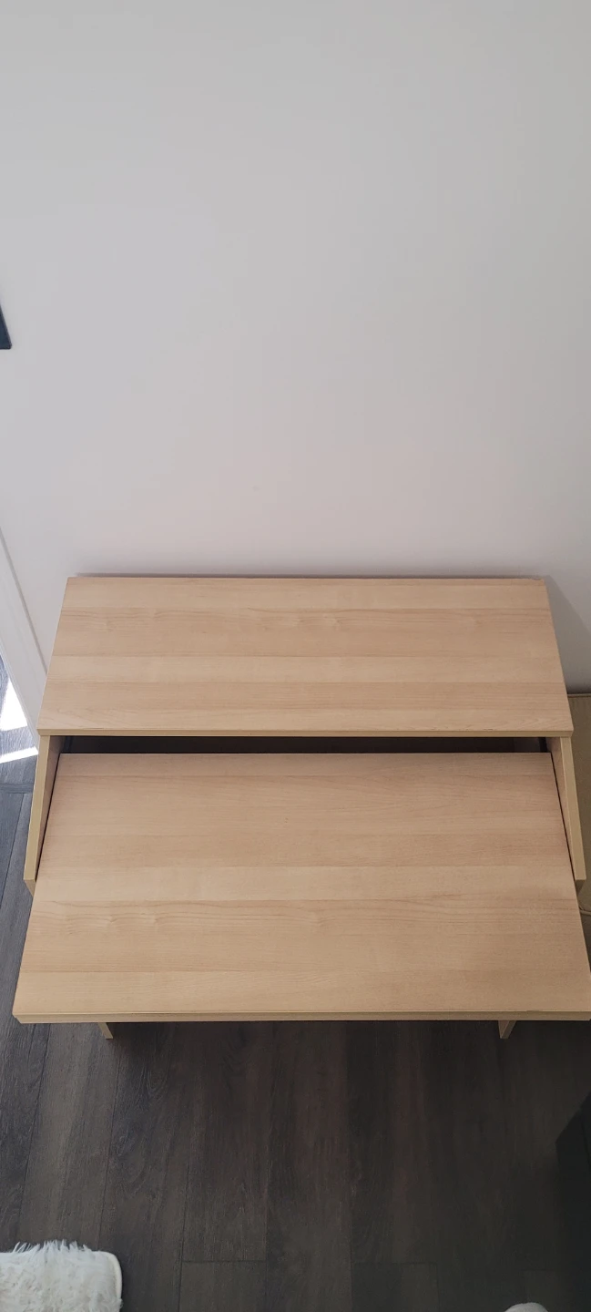 Light Wood Computer Desk - photo 5
