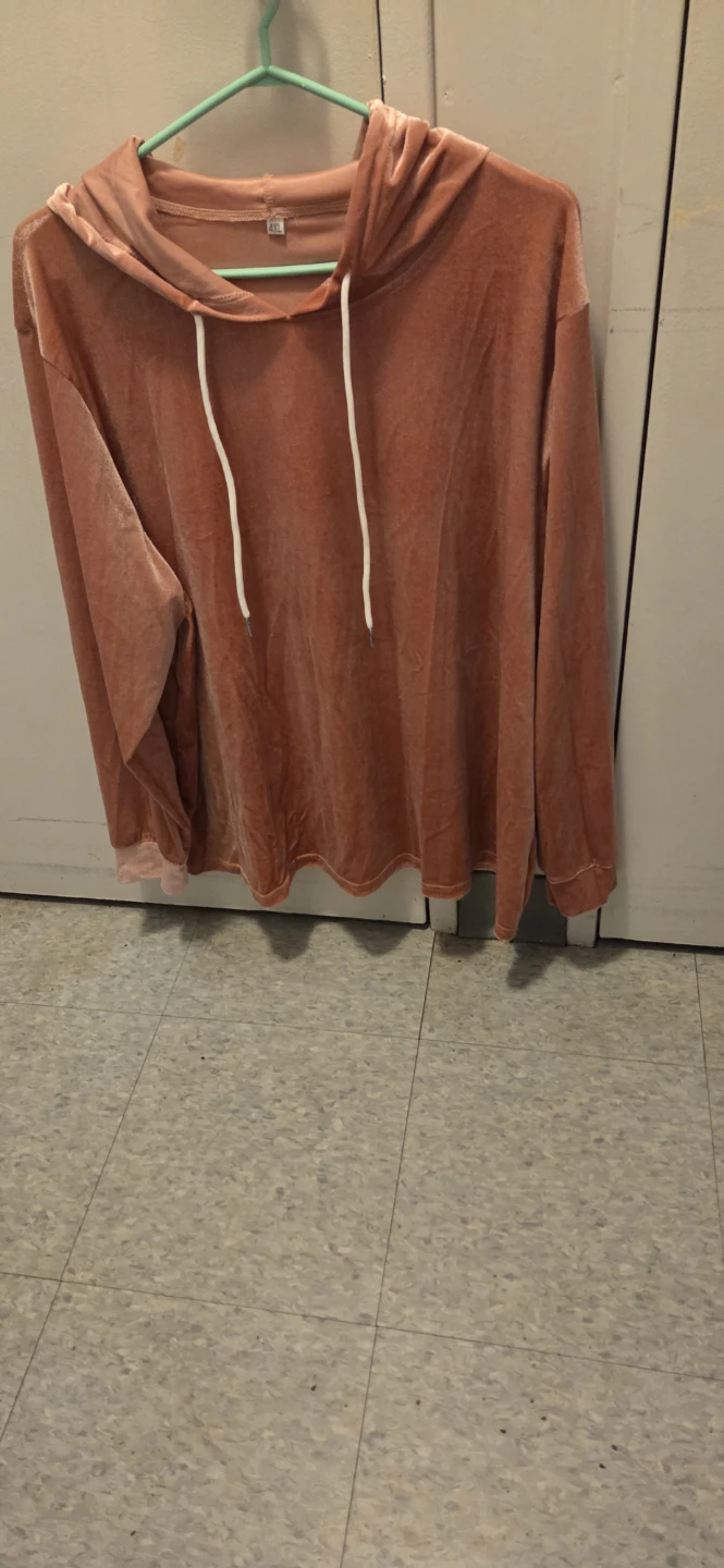 (NEW)VELOUR Pink Long Sleeve Sweatshirt for Sale