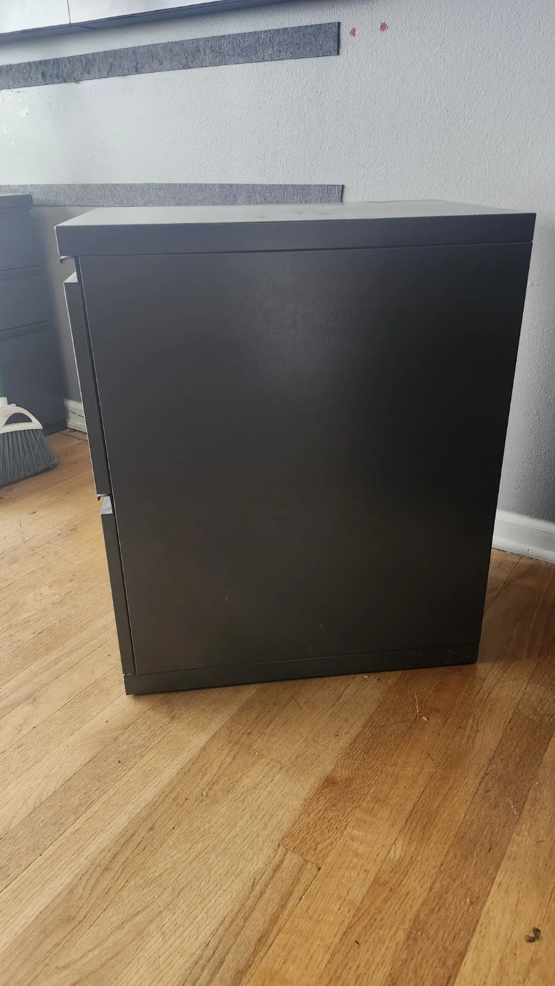 Two-Drawer Metal Filing Cabinet - photo 2