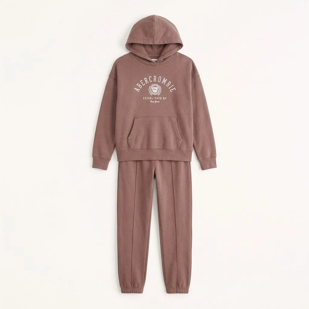 Girls Abercrombie kids 2 piece sweat suit