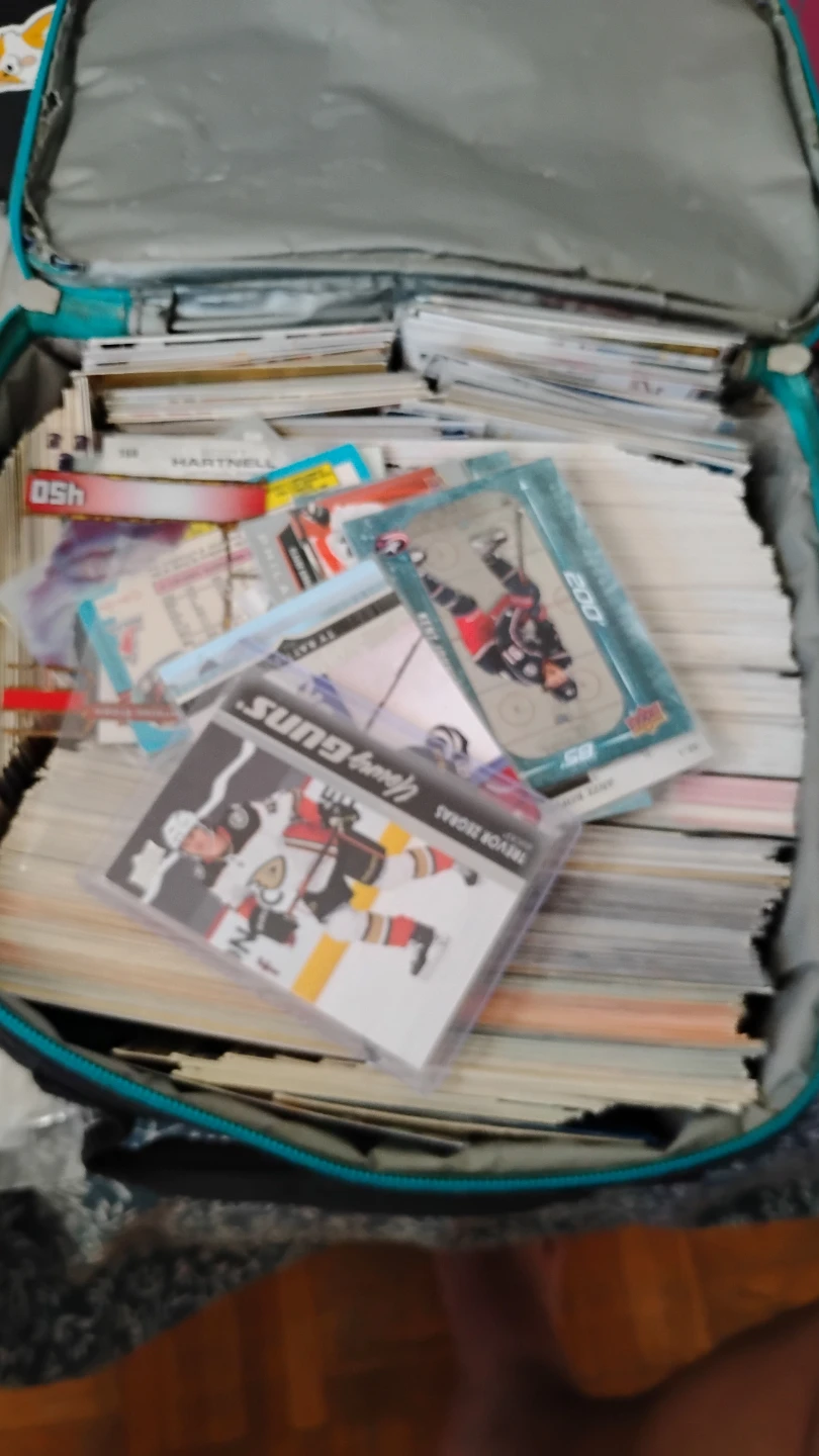 Large collection of assorted cards and sheets for cards
