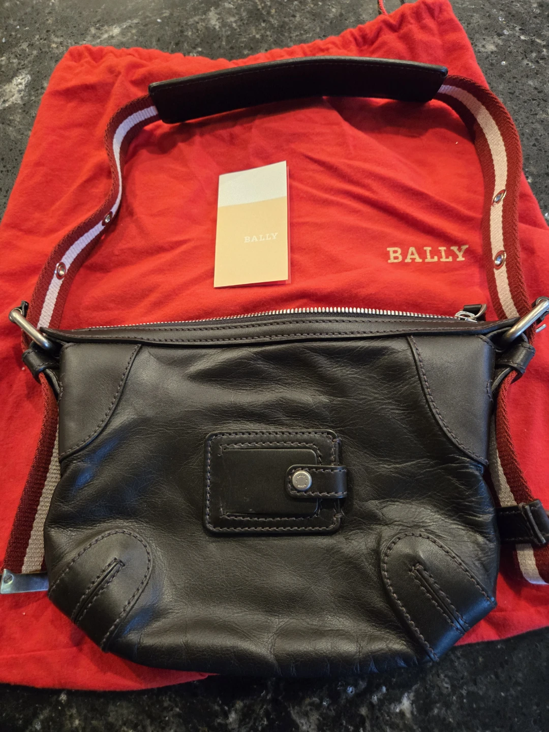 Bally Leather Shoulder Bag