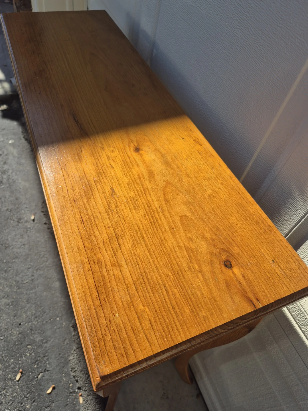 Solid Wood Console Table - photo 3