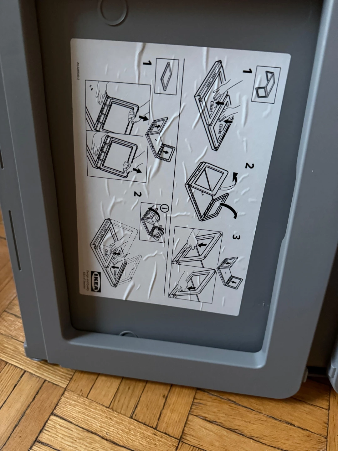IKEA Grey Foldable Tray - photo 3