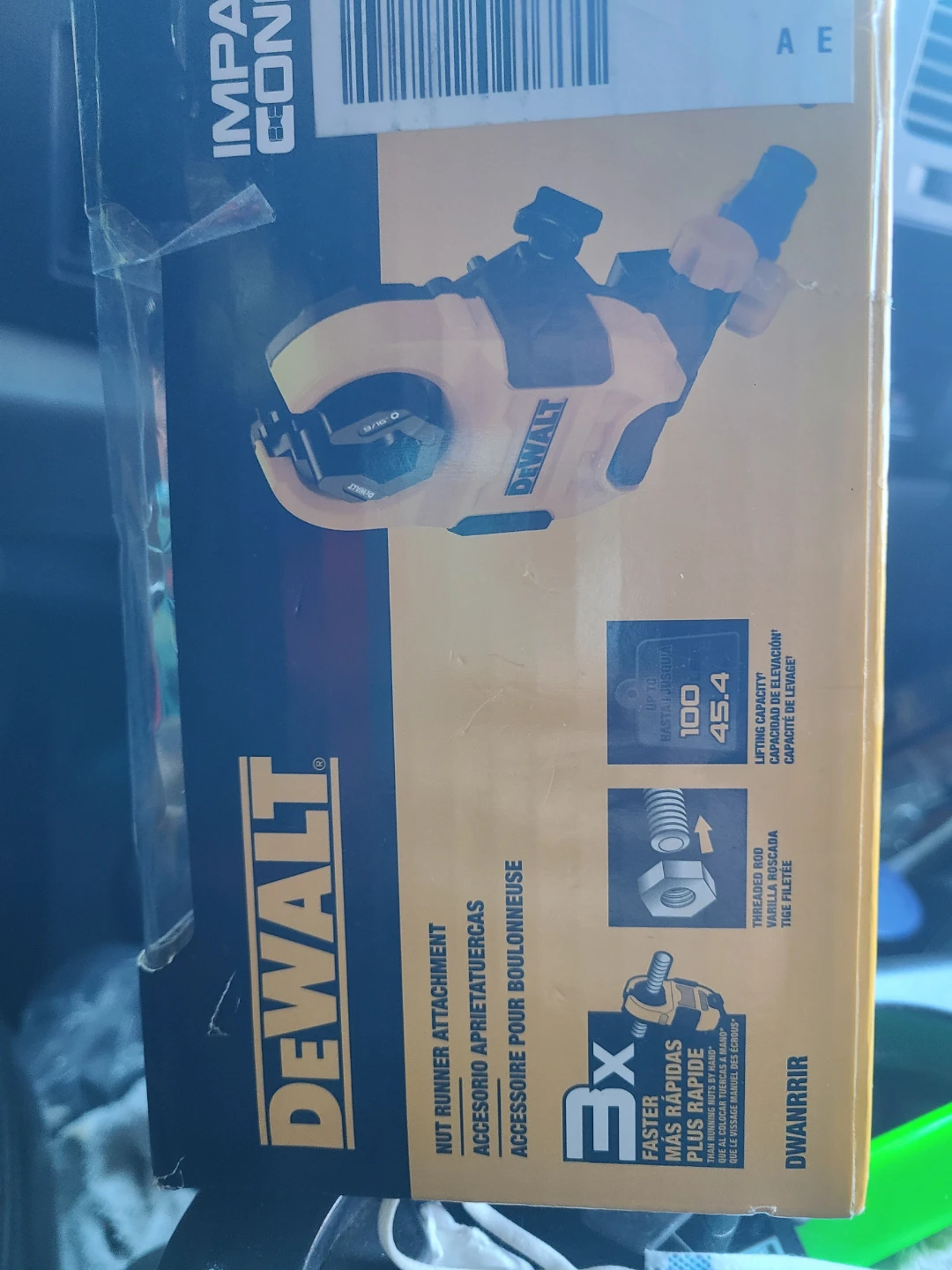 DEWALT Impact Connect Nut Runner Attachment - photo 4