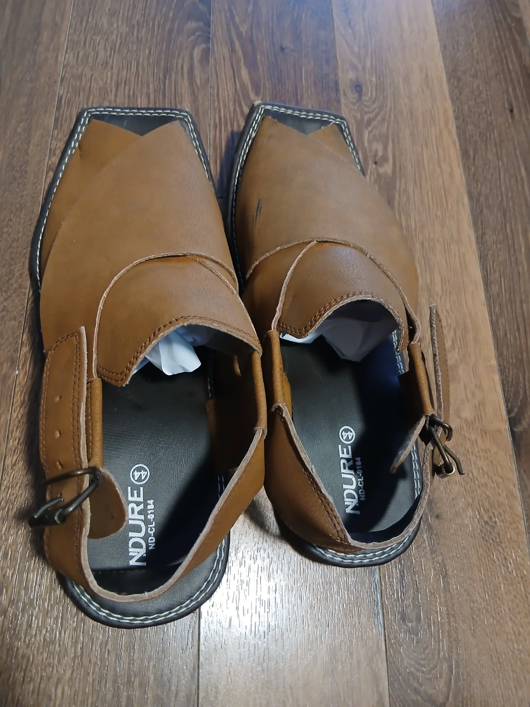 Ndure Peshawari Sandals Brown