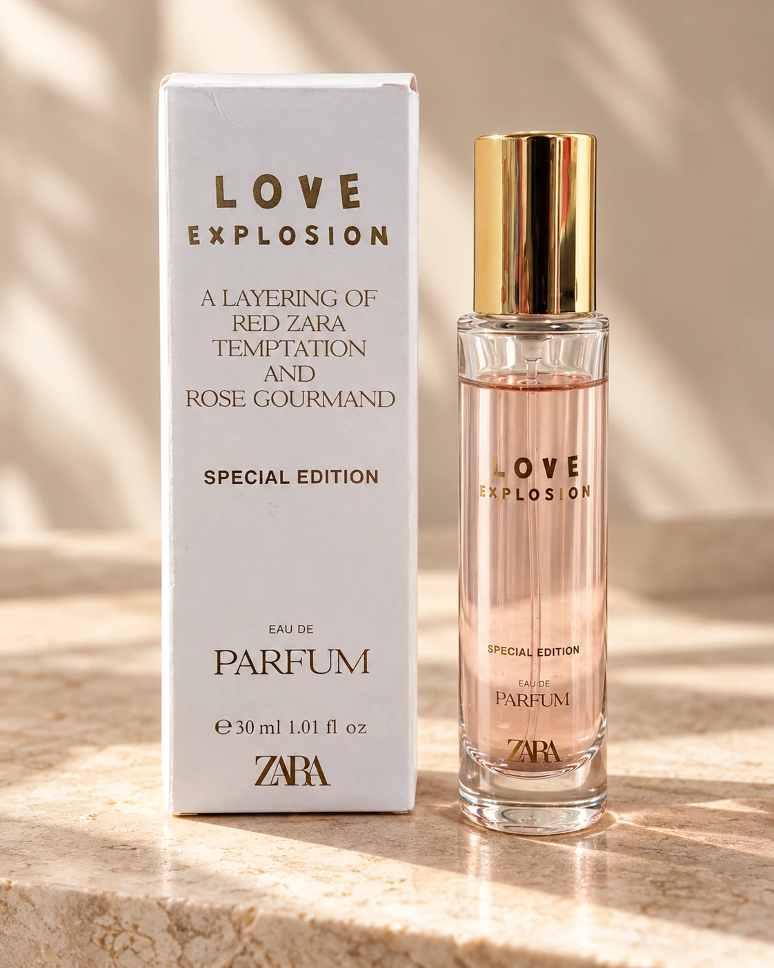Zara Love Explosion Special Edition Eau de Parfum, 30 ml.