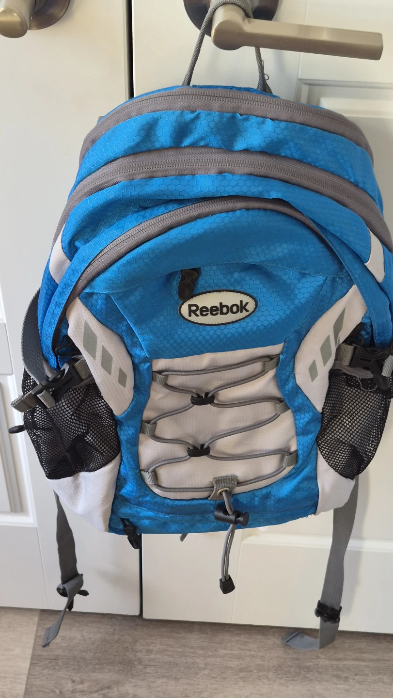 Reebok blue hiking backpack