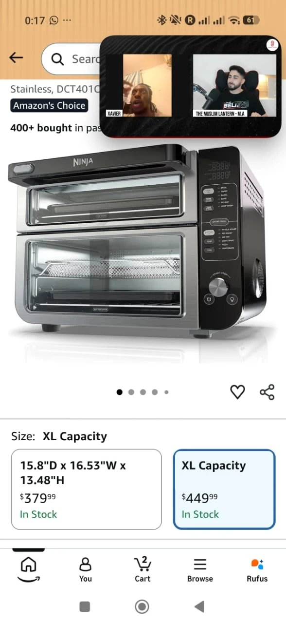 Ninja Smart Double Oven XL Capacity - photo 3