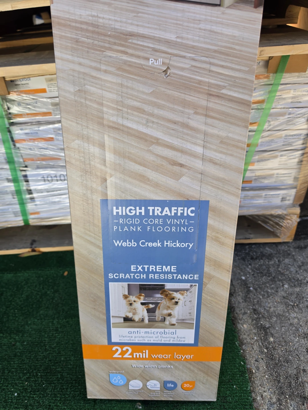 Lifeproof Webb Creek Hickory Vinyl Plank Flooring