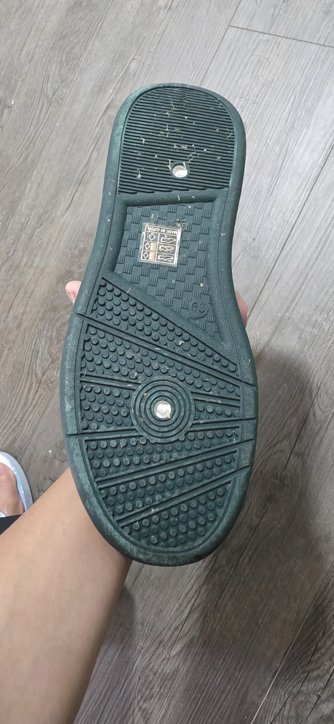 Green and White Casual Sneakers - photo 4
