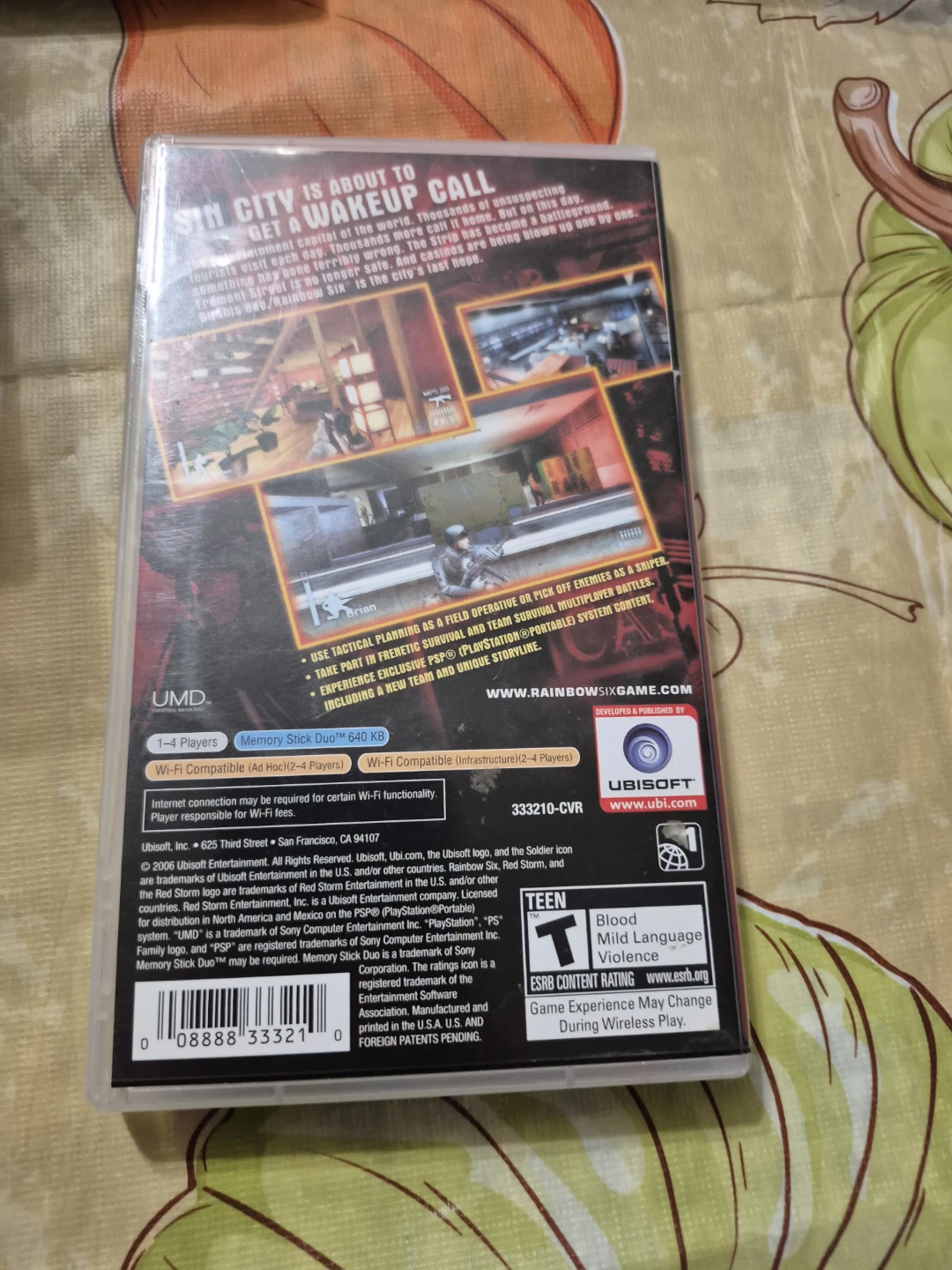 Tom Clancy's Rainbow Six Vegas for PSP - photo 3