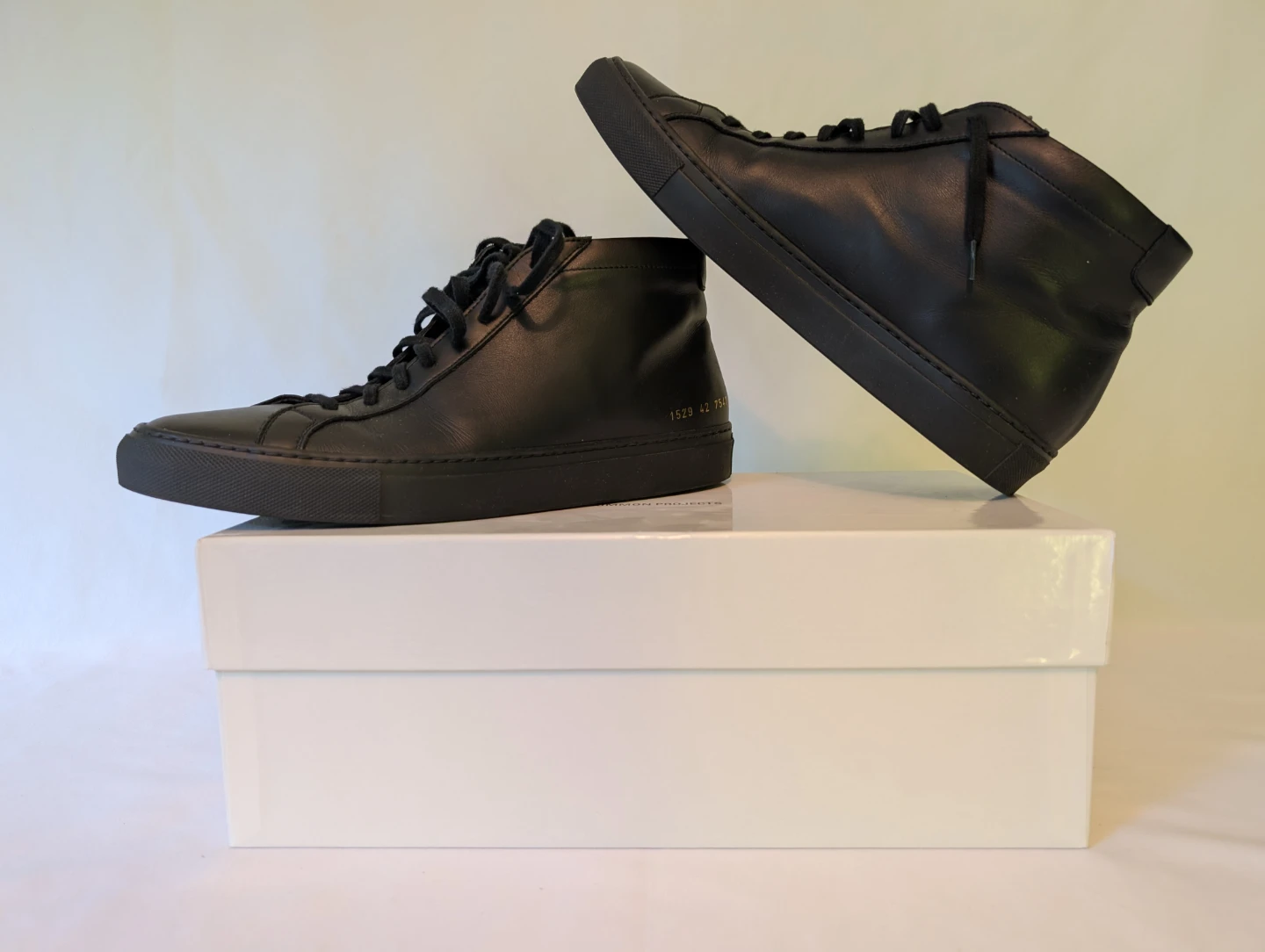 Common Projects Original Achilles Mid Black - photo 4