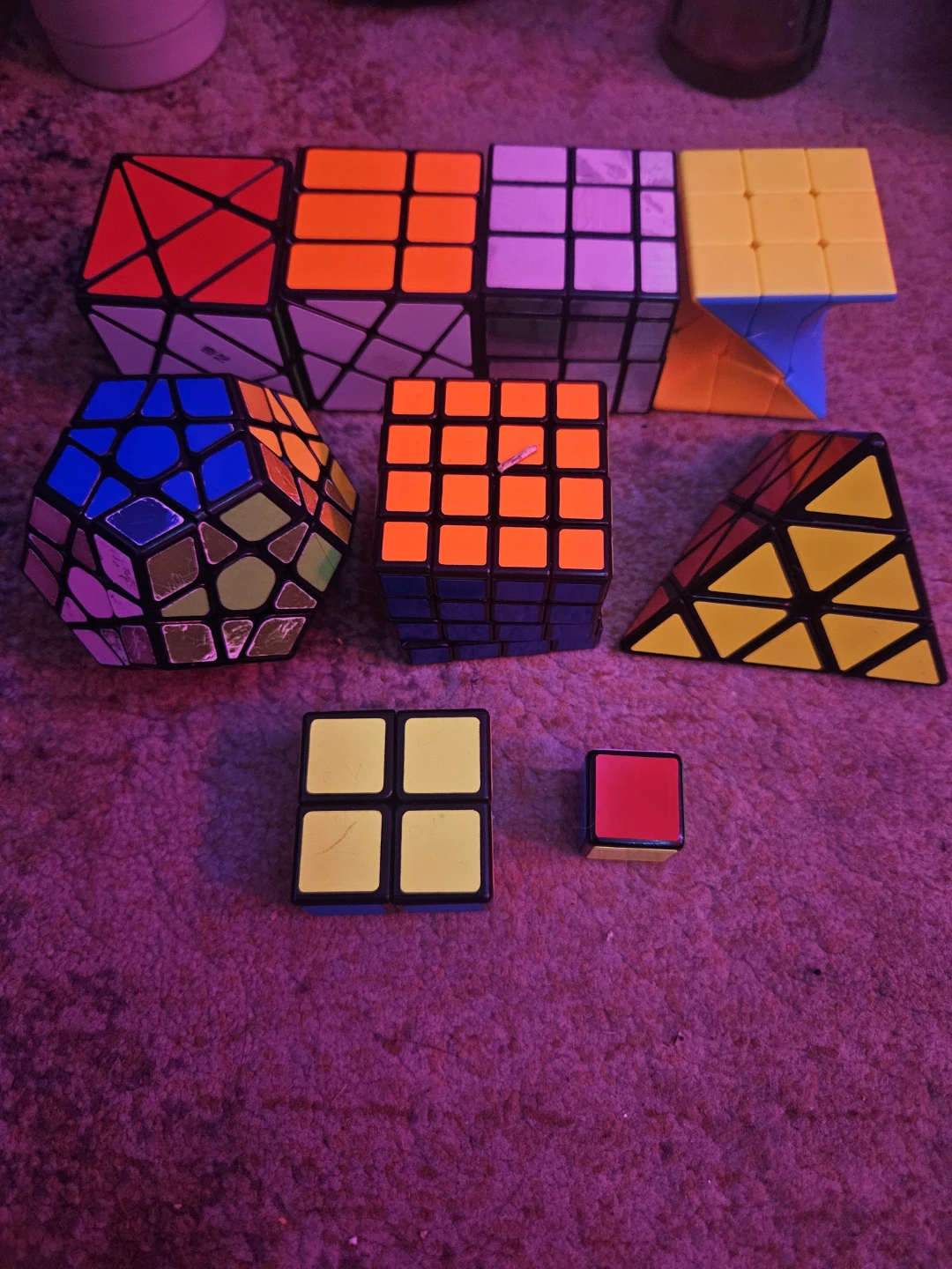 Collection of 8 Assorted Puzzle Cubes - photo 2