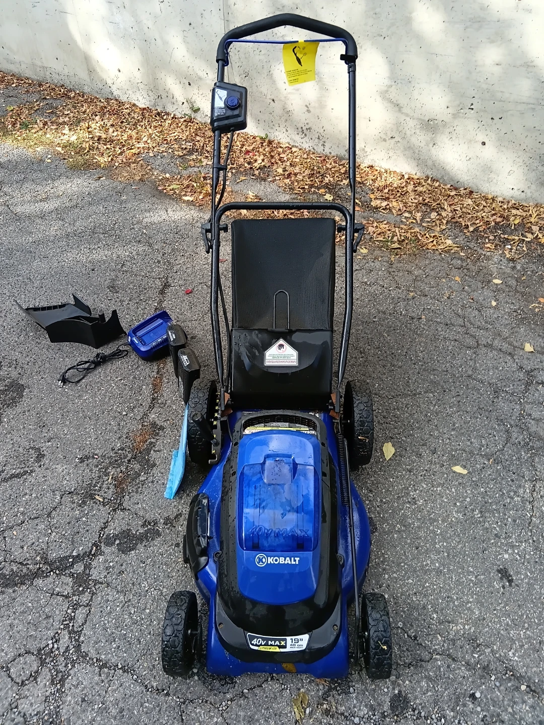 Kobaly Max 40V Cordless Premium Electric Lawnmower - photo 2