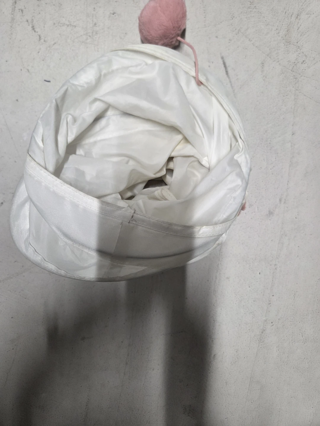 IKEA collapsible white cat tunnel - photo 3