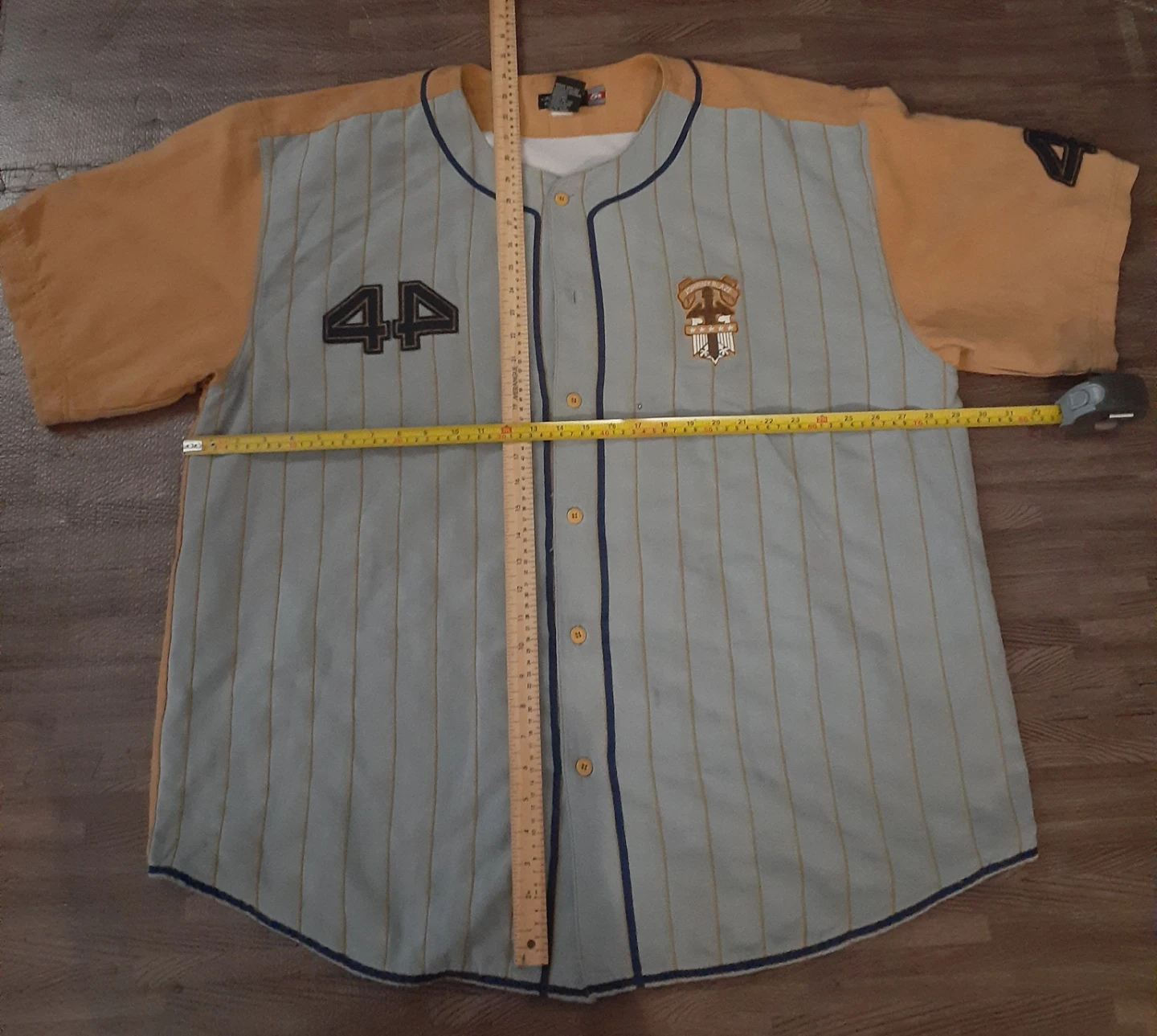 Johnny Blaze Ultra Suede Jersey XXL VINTAGE Y2K
