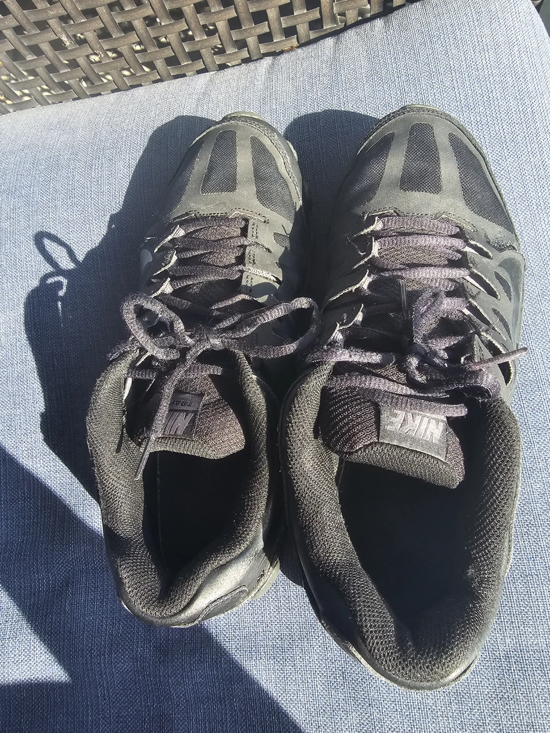 Nike Training Shoes Black Size 11 US