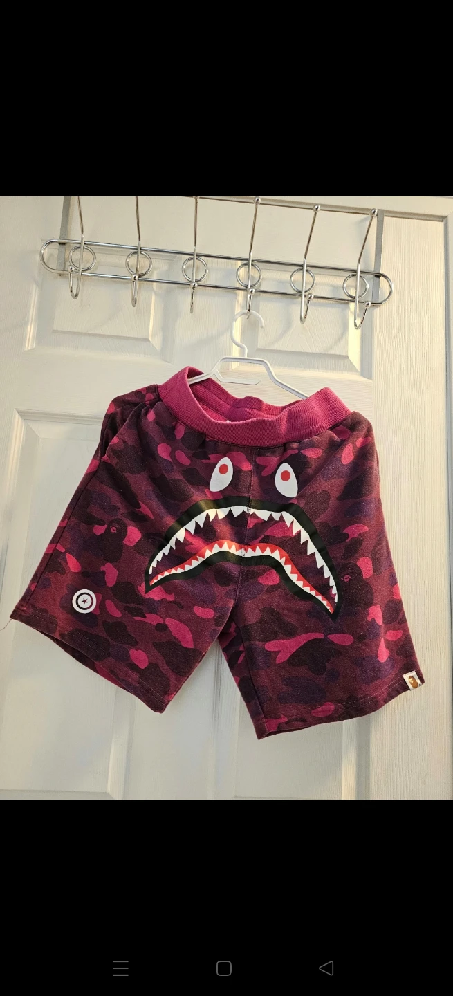 A Bathing Ape Shark Camo Shorts Size M - photo 2