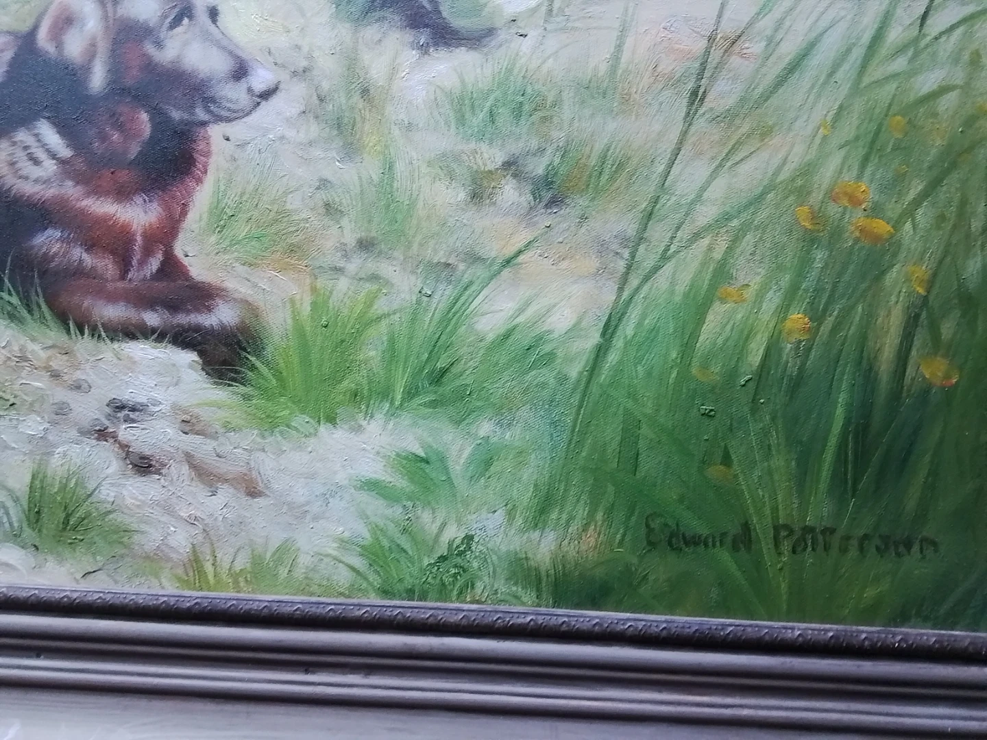 Edward Patterson Dog Oil Painting - photo 2