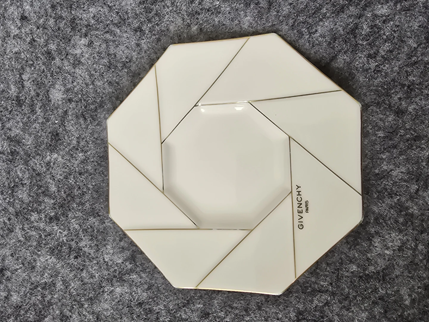 Givenchy Paris Octagonal Plate