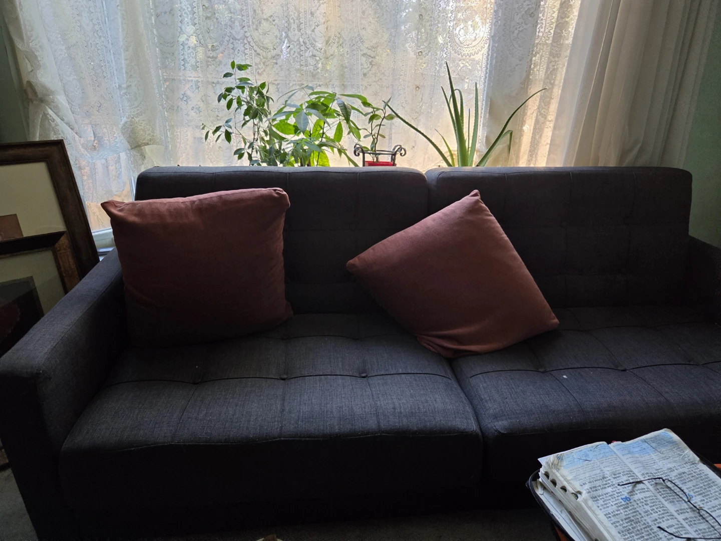 Dark Grey Sofa