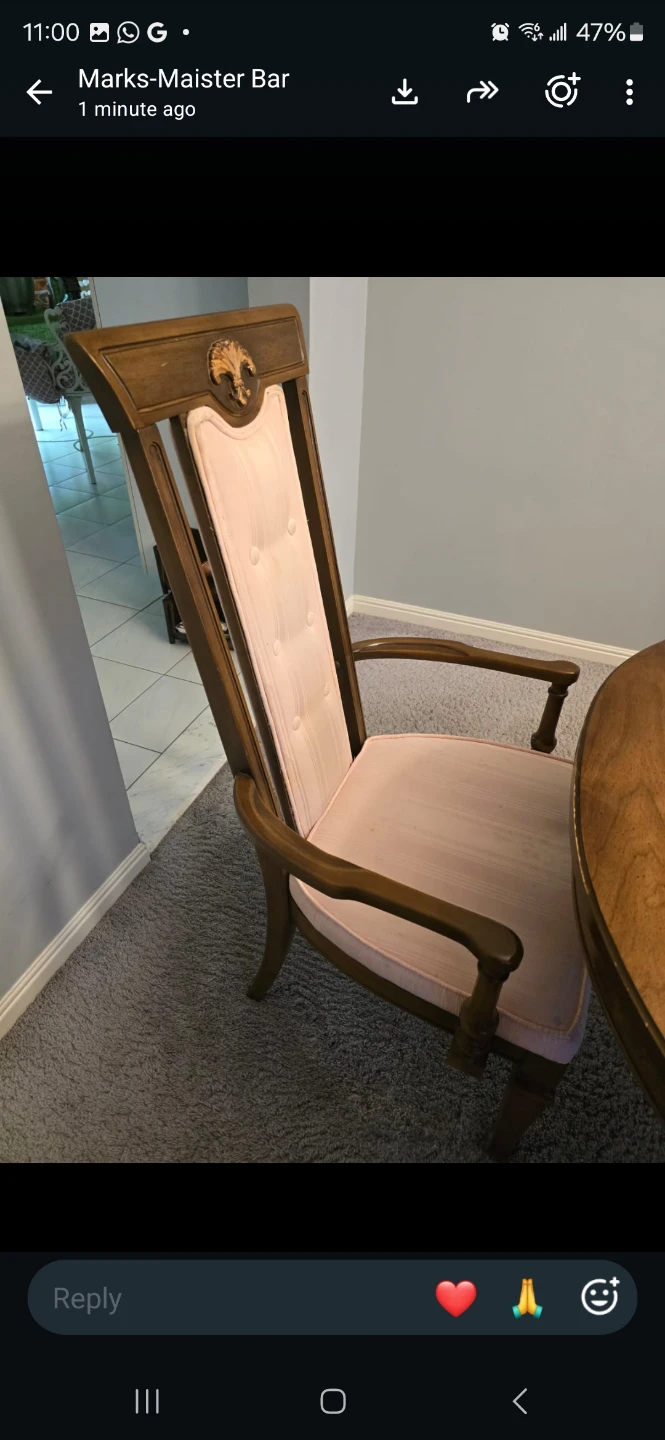 Solid Oak Dining Set with Hutch & Cabinet - photo 3