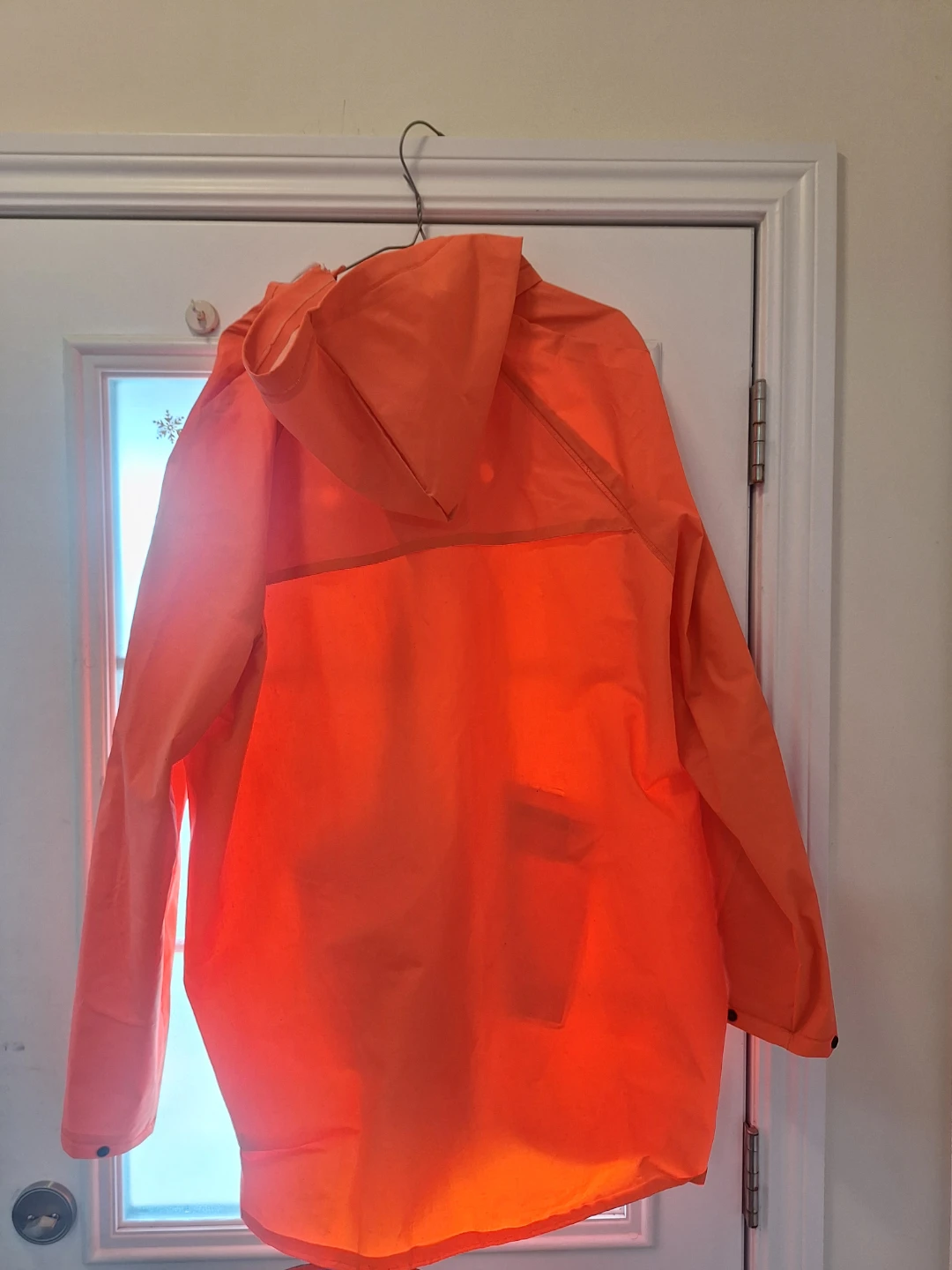 Safeway Orange Rain Jacket