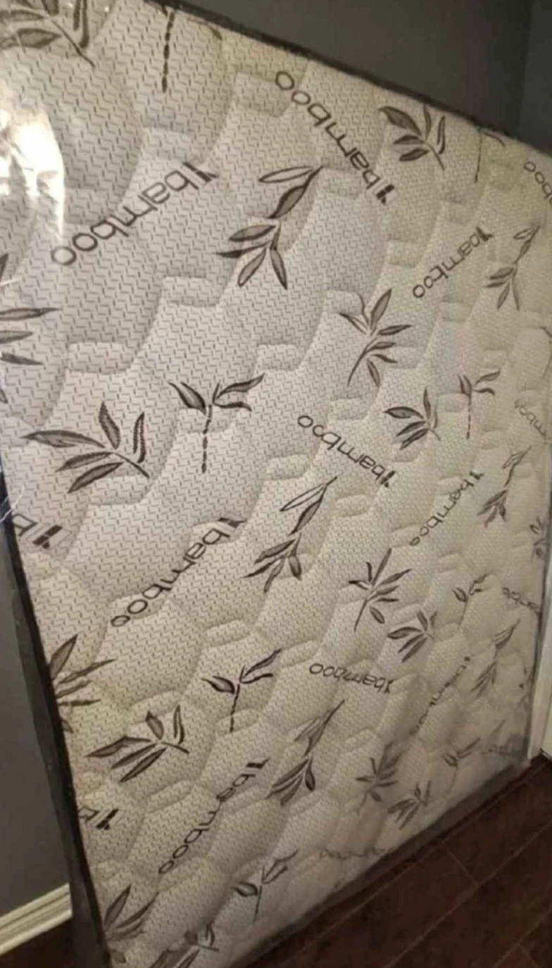 Brand New Double Hard Foam Firm Bamboo Mattress