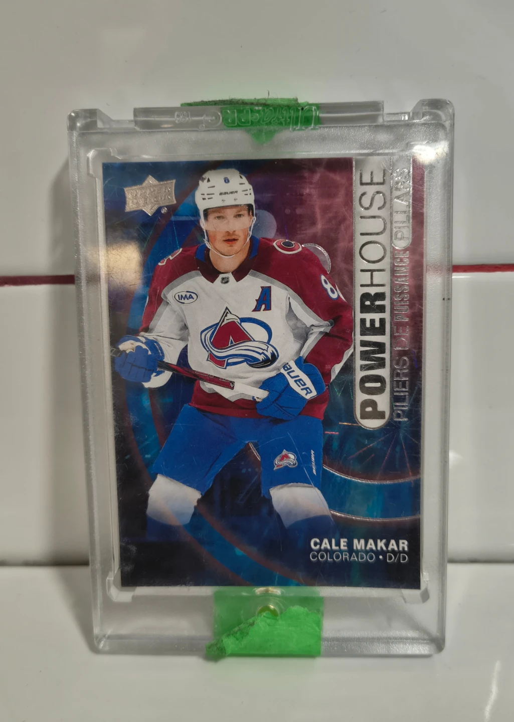 Cale Makar Powerhouse Upper Deck Tim Hortons Card