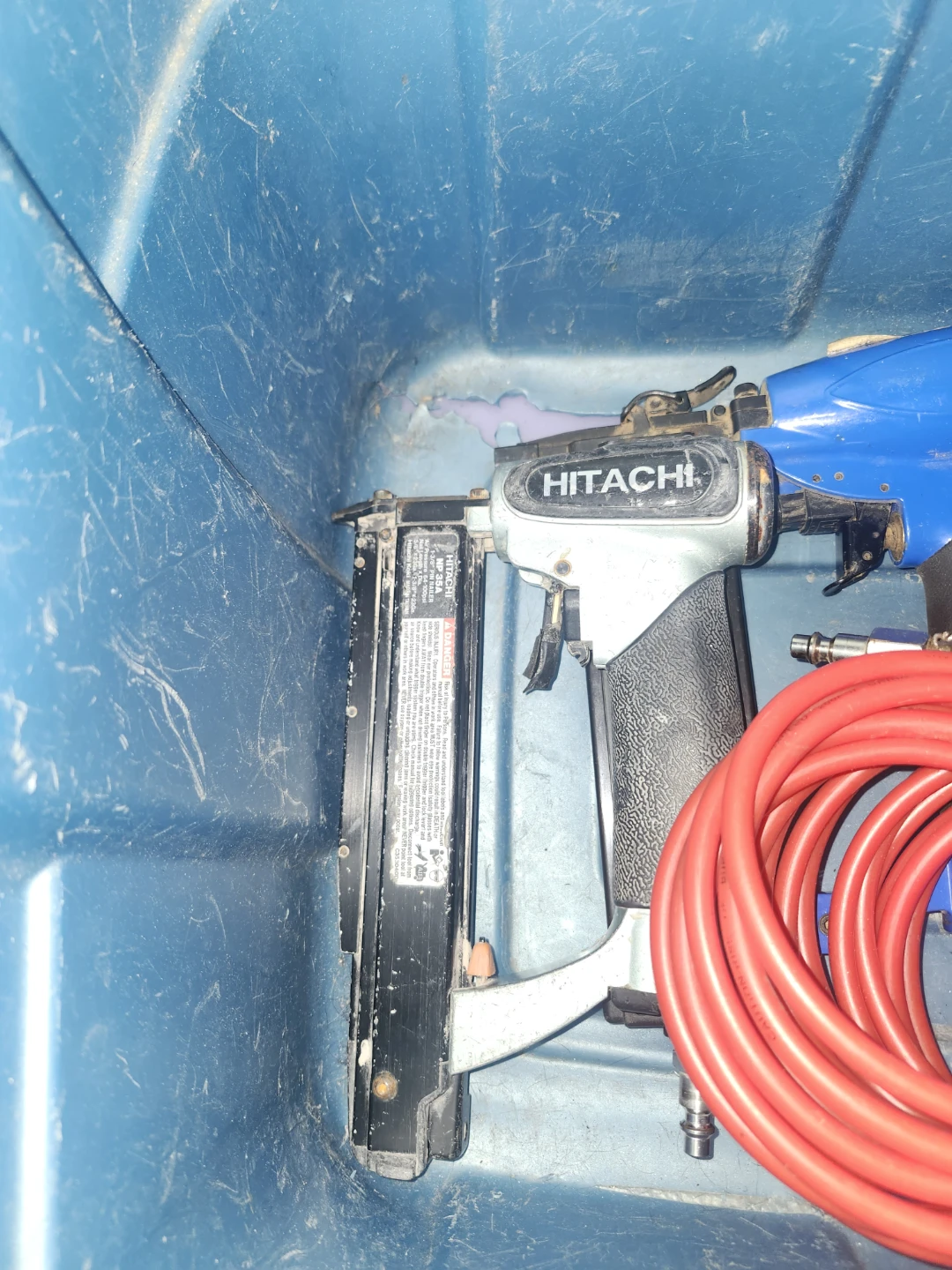 Omega Contractor Air Compressor PN1004L and staple guns. - photo 4