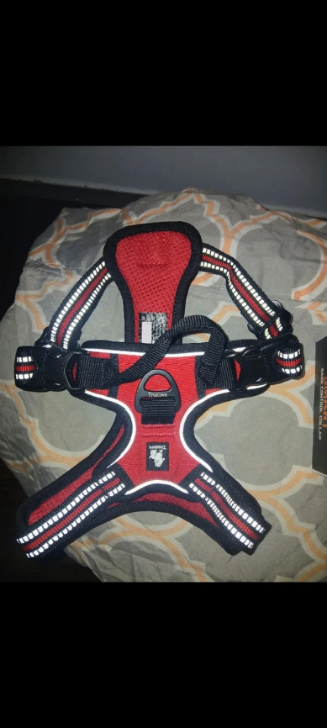 Dog's Red Harness only, pick up only