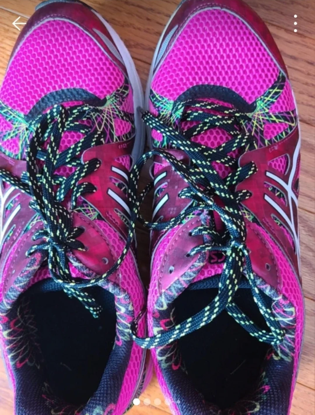 Asics Running Shoes Pink
